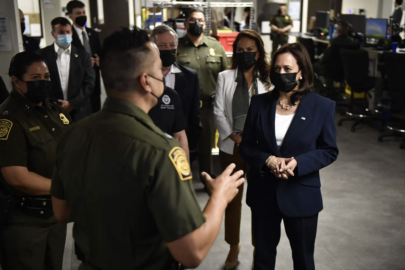 'Deal With The Root Causes': Harris Visits U.S.-Mexico Border After ...